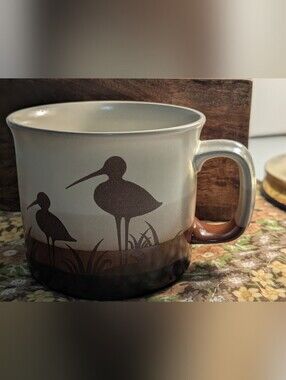 Vintage 70's Mug retro birds  seventies vibes retro